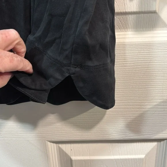 J. Jill 100% Pima Cotton Scoop Neck 3/4 Sleeves Side Inset Tunic Tee size Large - Picture 4 of 11